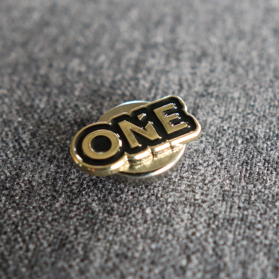 ONE Logotype Lapel Pin