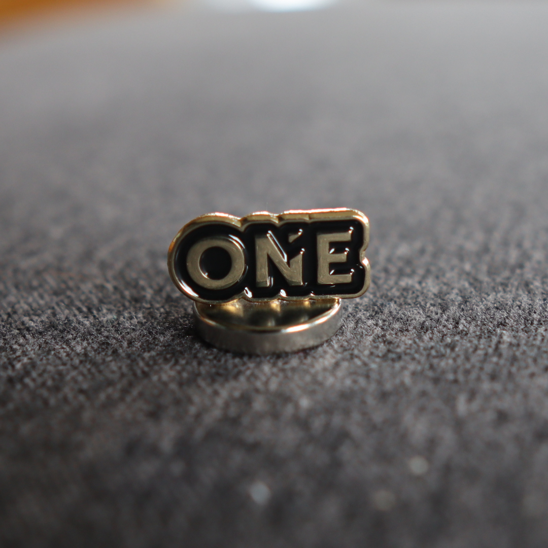 ONE Logotype Lapel Pin