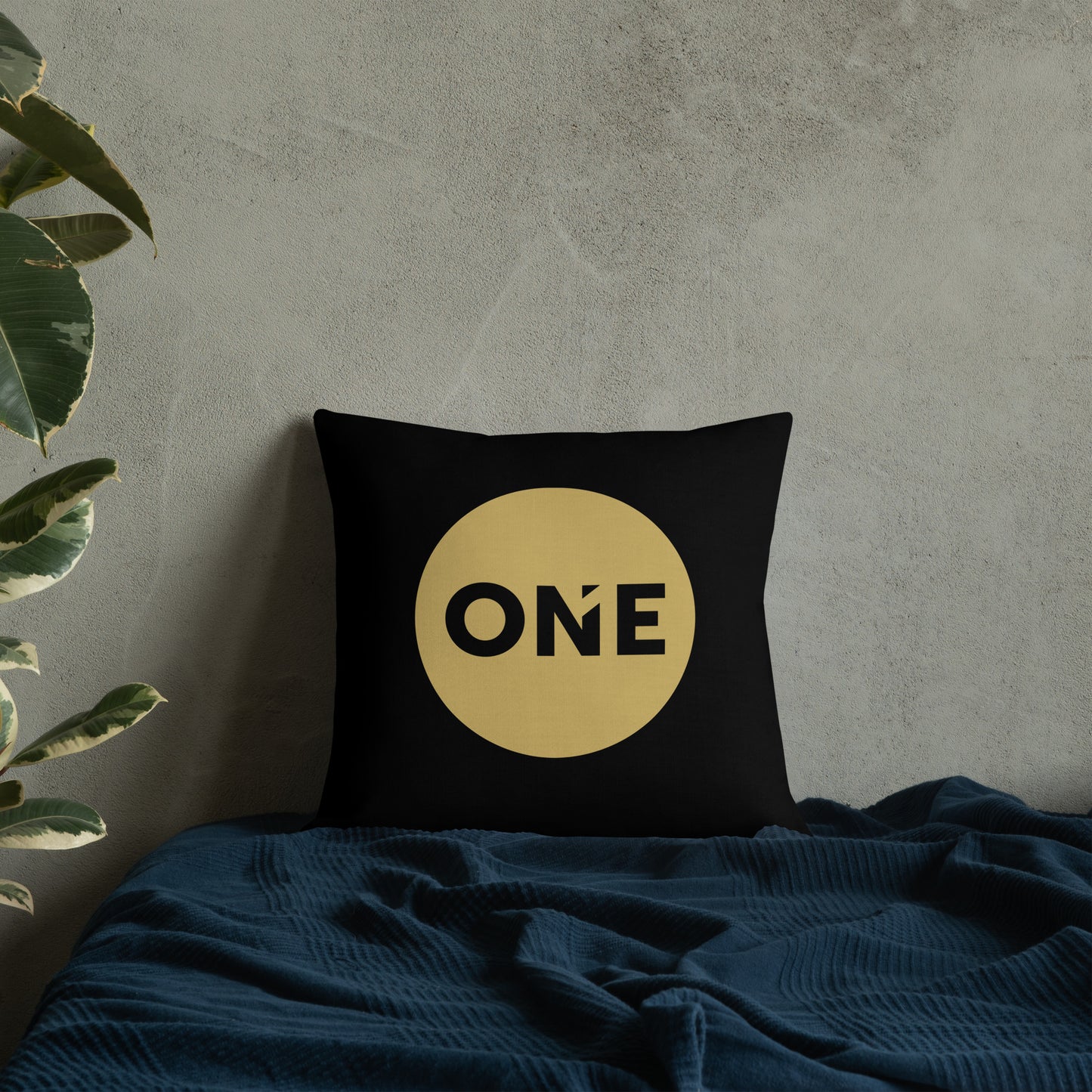 ONE Coin & Doodles Pillow
