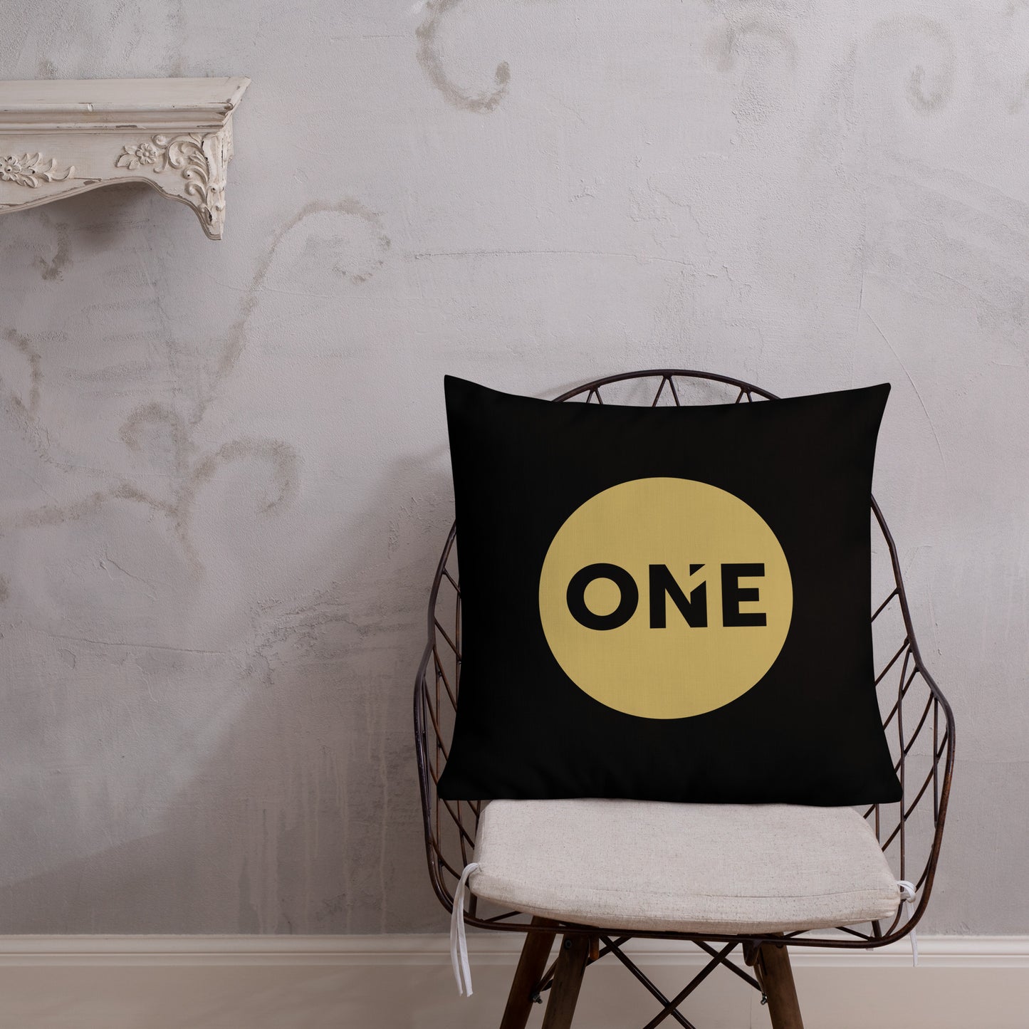 ONE Coin & Doodles Pillow
