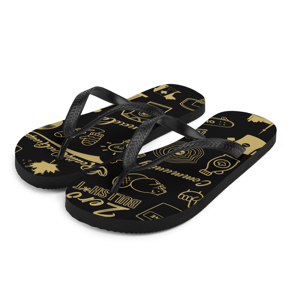 ONE Doodles Flip Flops