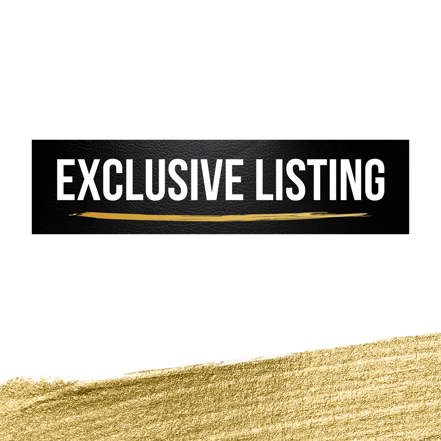 Exclusive Listing Rider