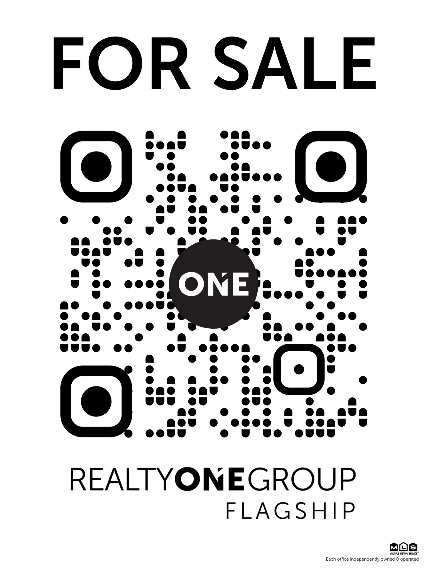 Black & White Square QR Edition