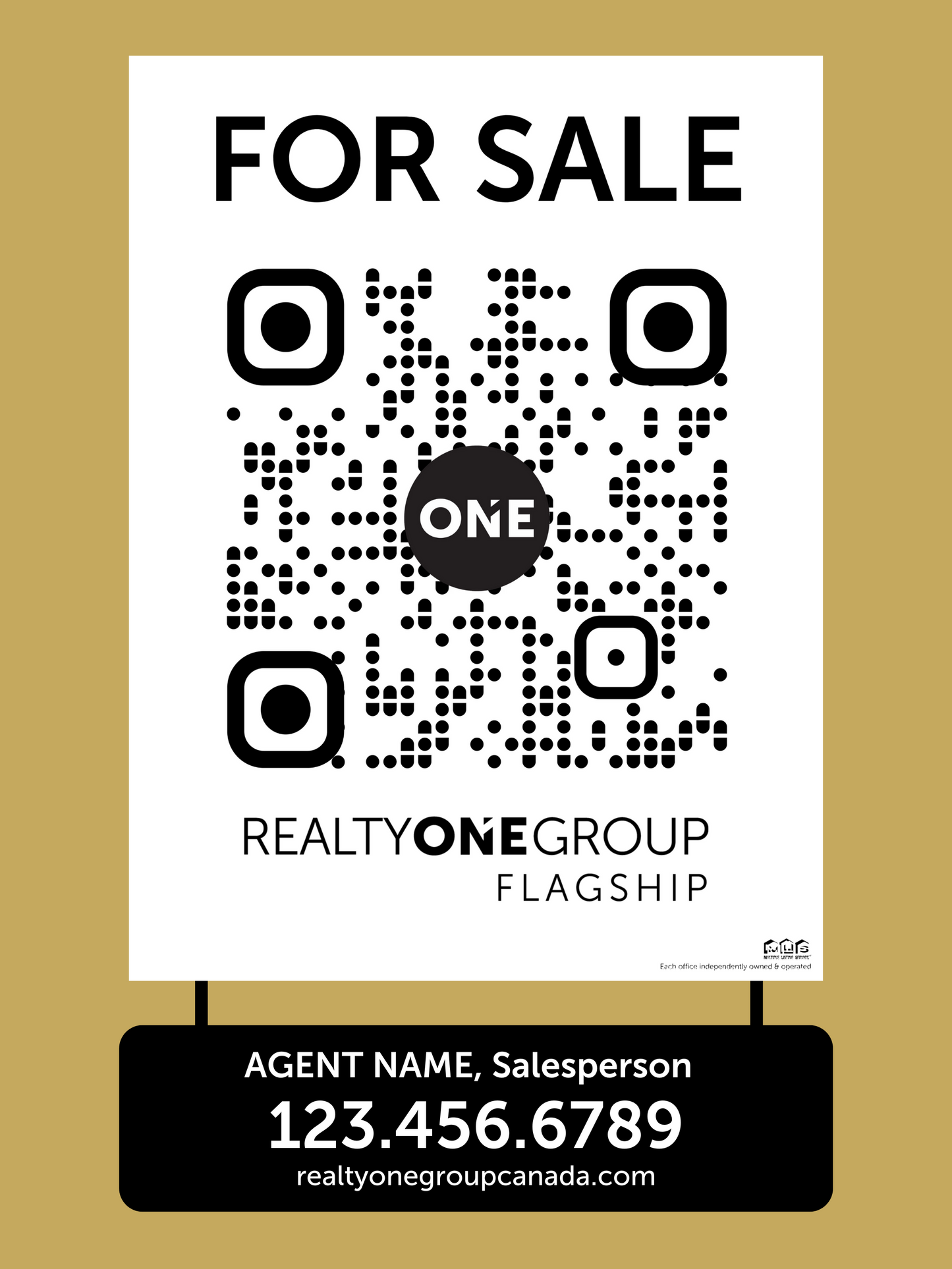 Black & White Square QR Edition