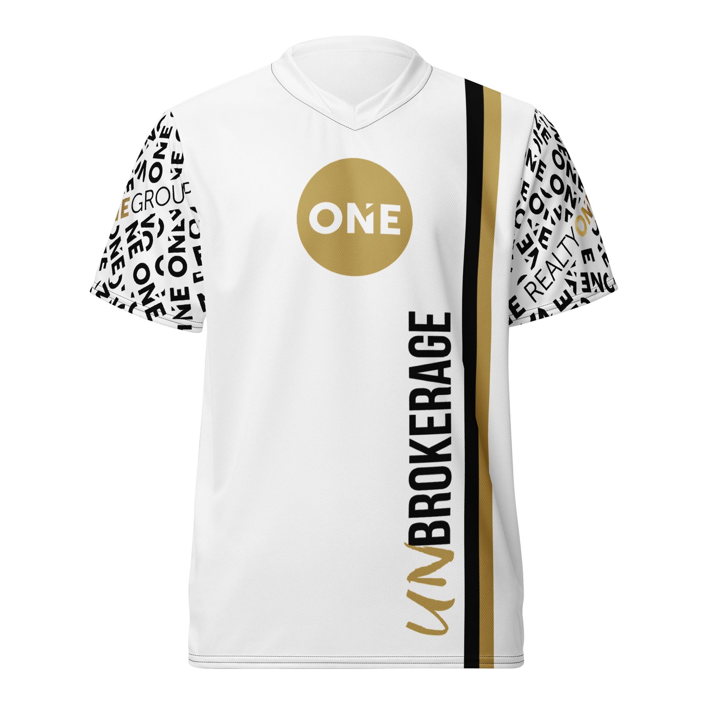 ONE Unisex Sports Jersey - White