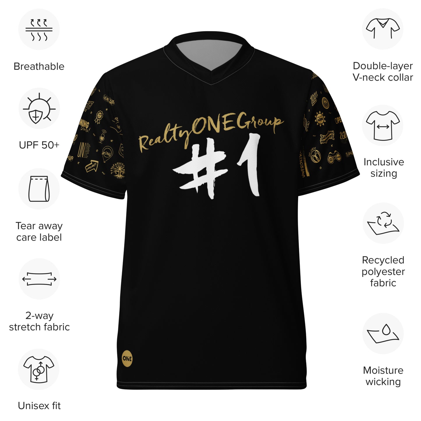ONE Unisex Sports Jersey
