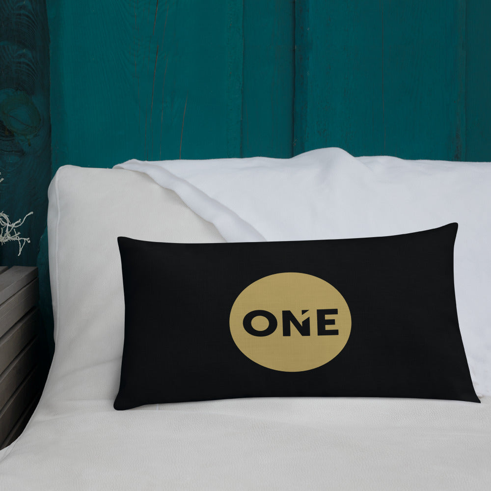 ONE Coin & Doodles Pillow