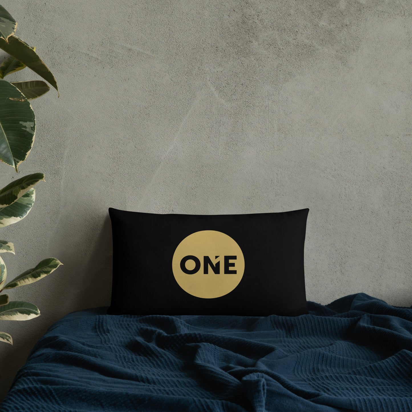 ONE Coin & Doodles Pillow