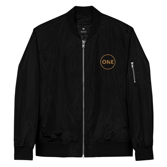 ONE Premium Recycled Bomber Jacket