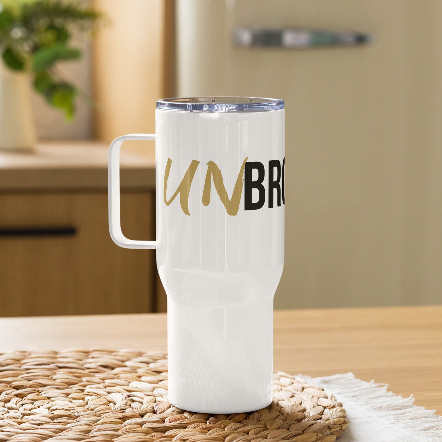 ONE UNbrokerage Travel Mug with Handle