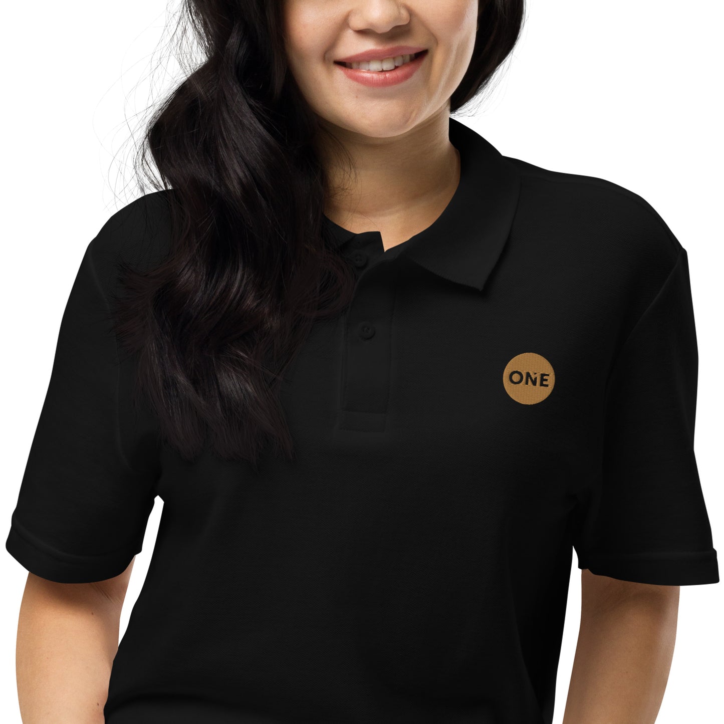 ONE Unisex Pique Polo Shirt