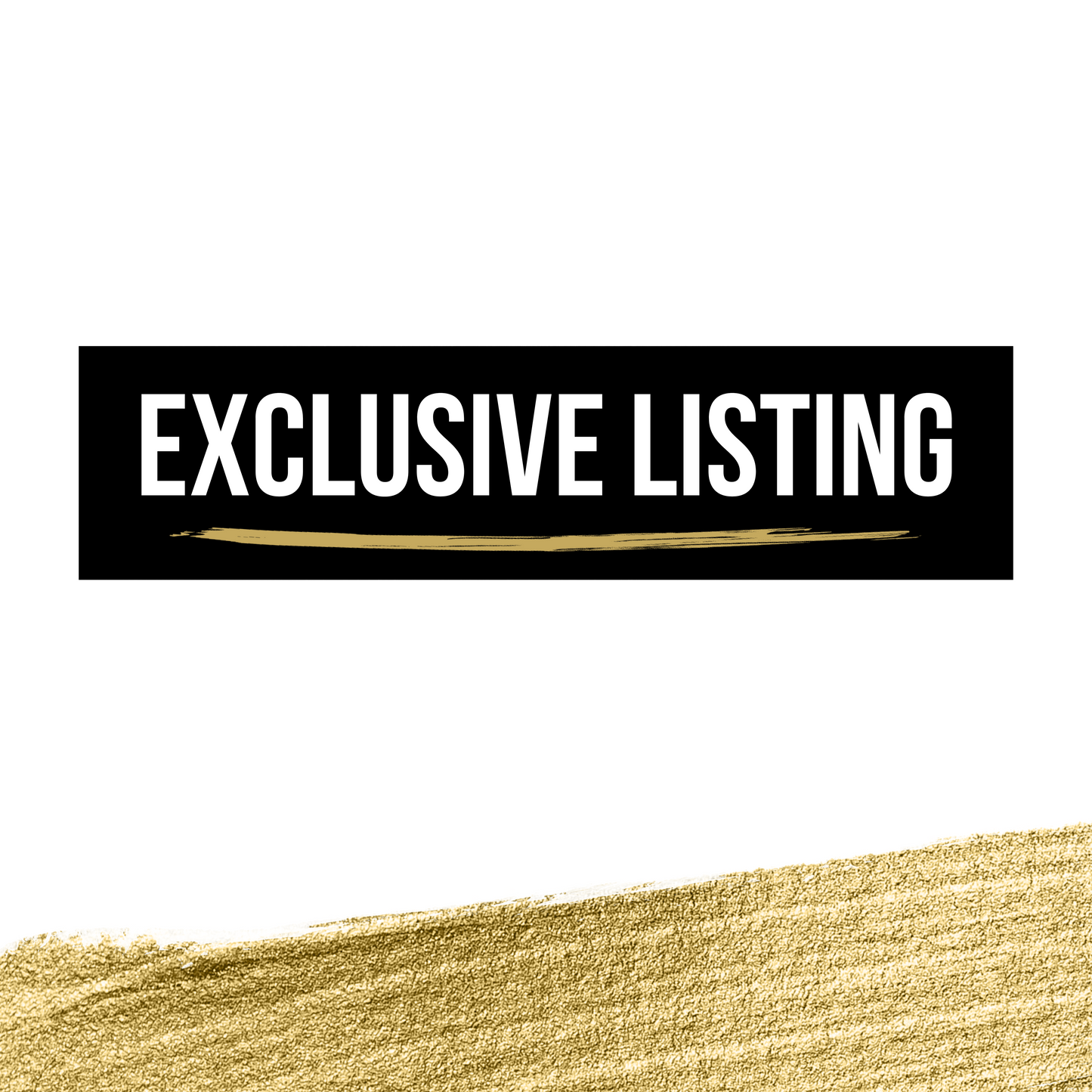 Exclusive Listing Rider