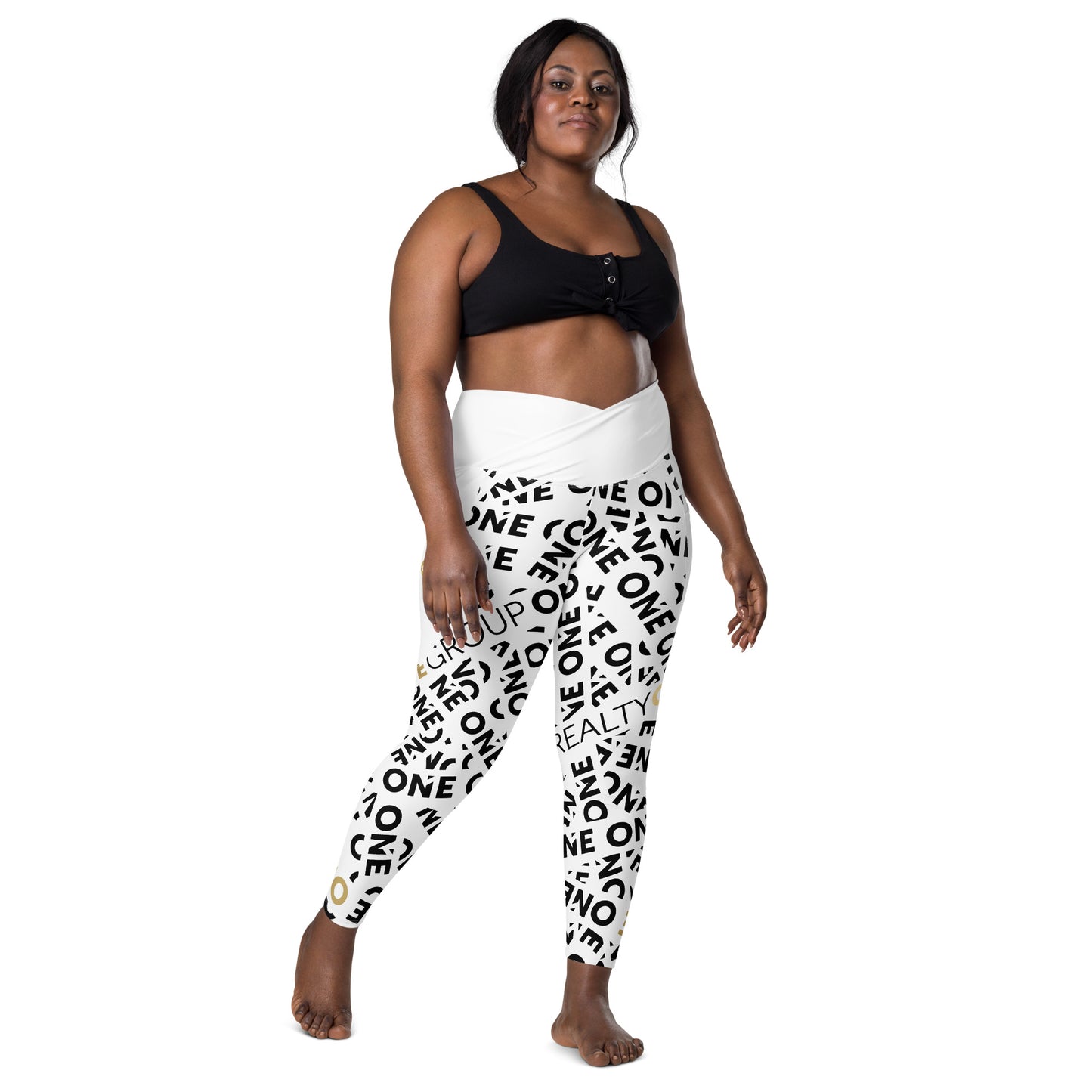 ONE Crossover Leggings With Pockets