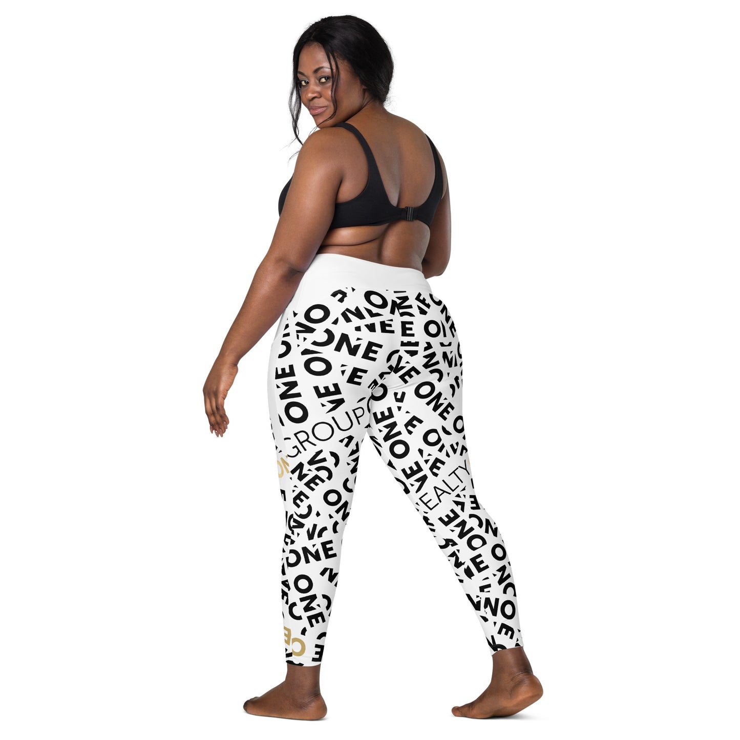 ONE Crossover Leggings With Pockets